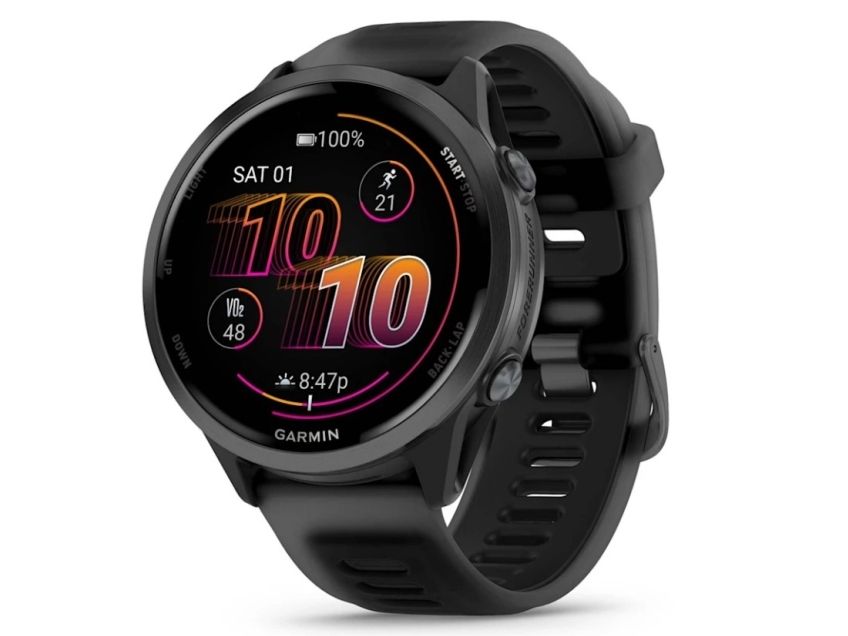 Garmin Forerunner 570 Smartwatch 47 Mm Amoled, Gps, Schiefergrau Aluminium