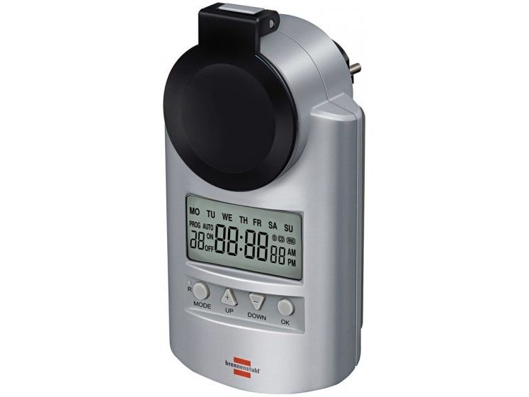 Brennenstuhl 1507491, Indendørs, Grå, Hjem, Kontor, IP44, 3500 W, 230 V