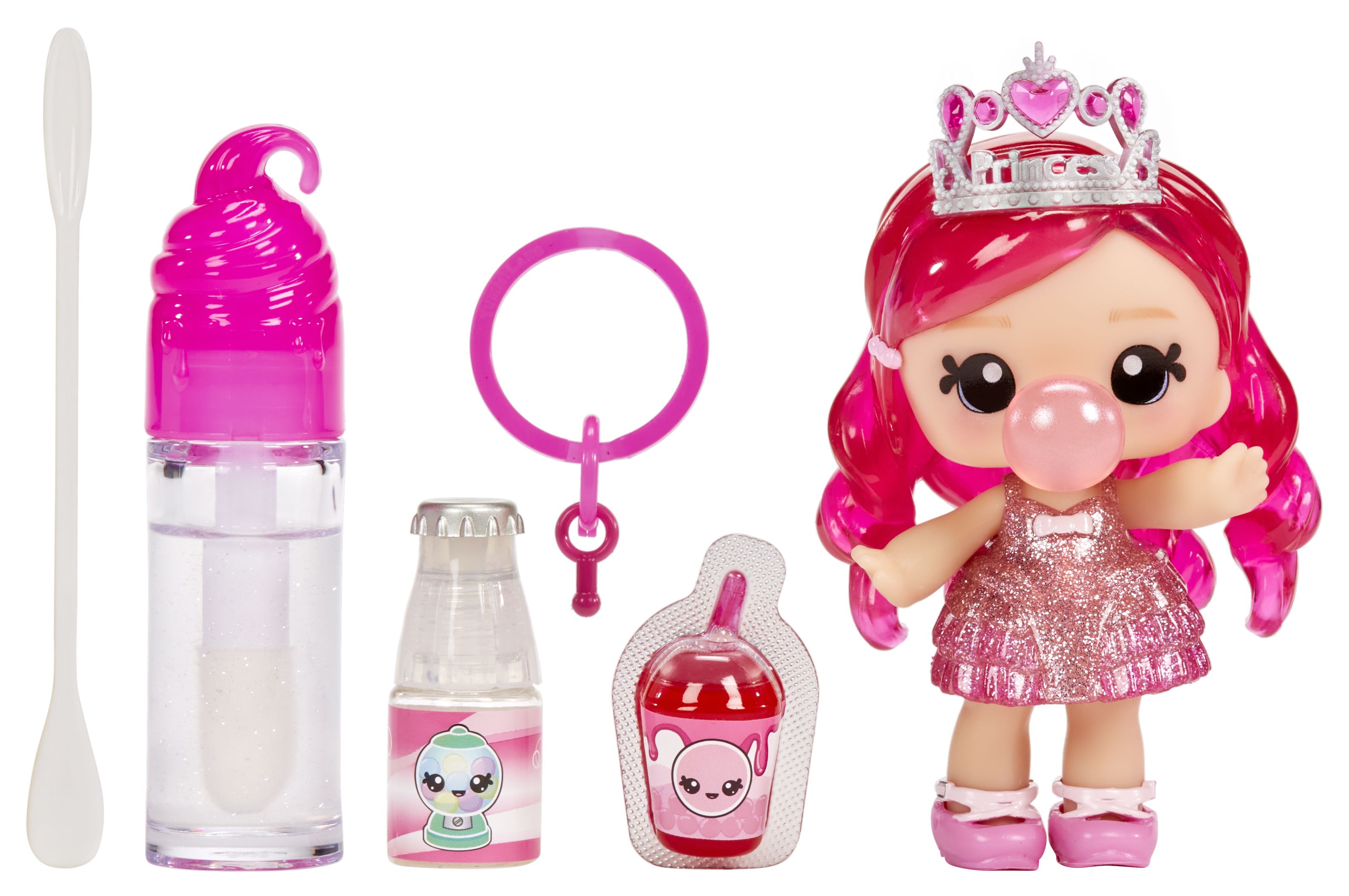 Mga Entertainment Yummiland Lipgloss Doll- Bianca Bubblegum, Minidukke, Pige, 4 År, Dreng/Pige, Flerfarvet