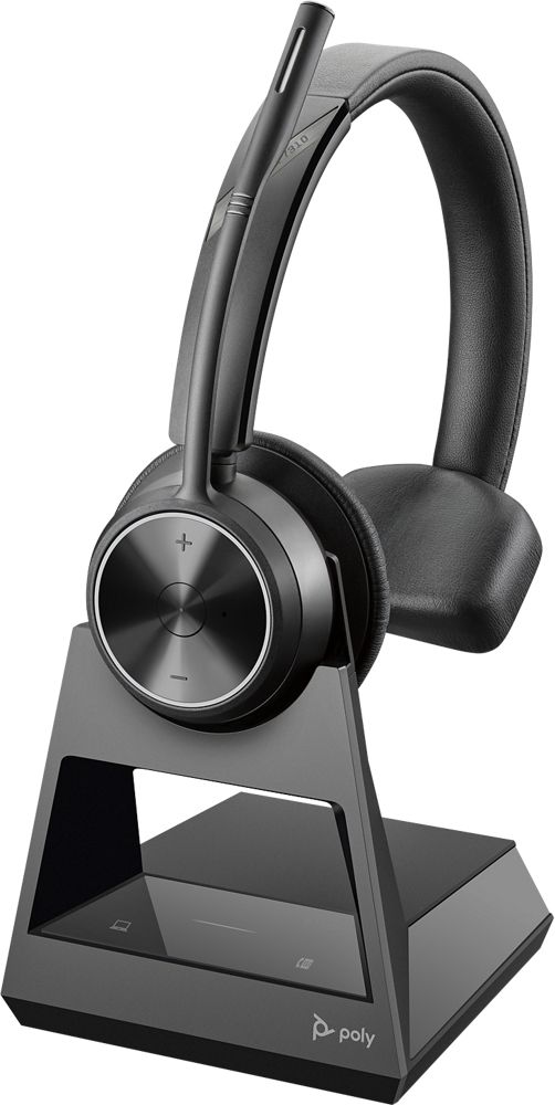 Poly Savi 7300, Kabellos, Büro/Callcenter, 20 - 20000 Hz, 120 G, Kopfhörer, Schwarz