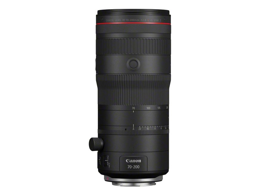 Canon RF 70-200mm F2.8L IS USM Z, Telefoto zoomobjektiv, 18/15, 70 - 200 mm, Billedstabilisator, Canon RF, Autofokus