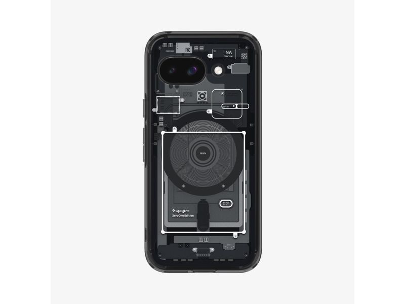Spigen Ultra Hybrid Zero One (Magfit), Hülle, Google, Pixel 9A, 16 Cm (6.3"), Sortieren