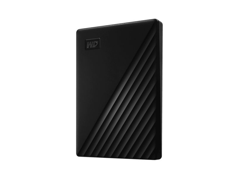 Wd My Passport Wdbyvg0010bbk - Harddisk - Krypteret - 1 Tb - Ekstern (Bærbar) - Usb 3.2 Gen 1 - 256-Bit Aes - Sort