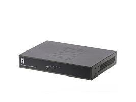 Levelone Fep-0812 - Switch - Ikke Administreret - 4 X 10/100 (Poe) + 4 X 10/100 - Desktop, Monterbar På Stativ - Poe