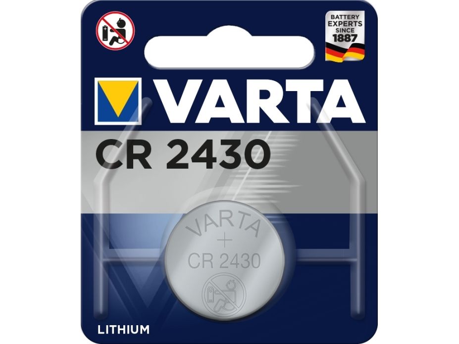 Varta Electronics - Batteri CR2430 - Li - 280 mAh