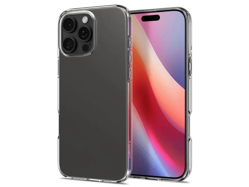 Spigen Crystal Flex, Cover, Apple, Iphone 16 Pro, 16 Cm (6.3"), Transparent