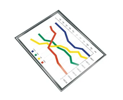Selvklæbende plastlomme, BNT transparent, 210x297mm, pakke a 50 stk
