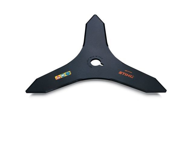 Stihl 41127134100, Blad till röjsåg, Svart, Metall, 1 styck