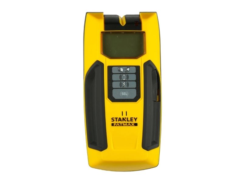 Stanley Fatmax, Live-Kabel, Metal, Træ, Sort, Gul, Lcd, 9 V, Batteri