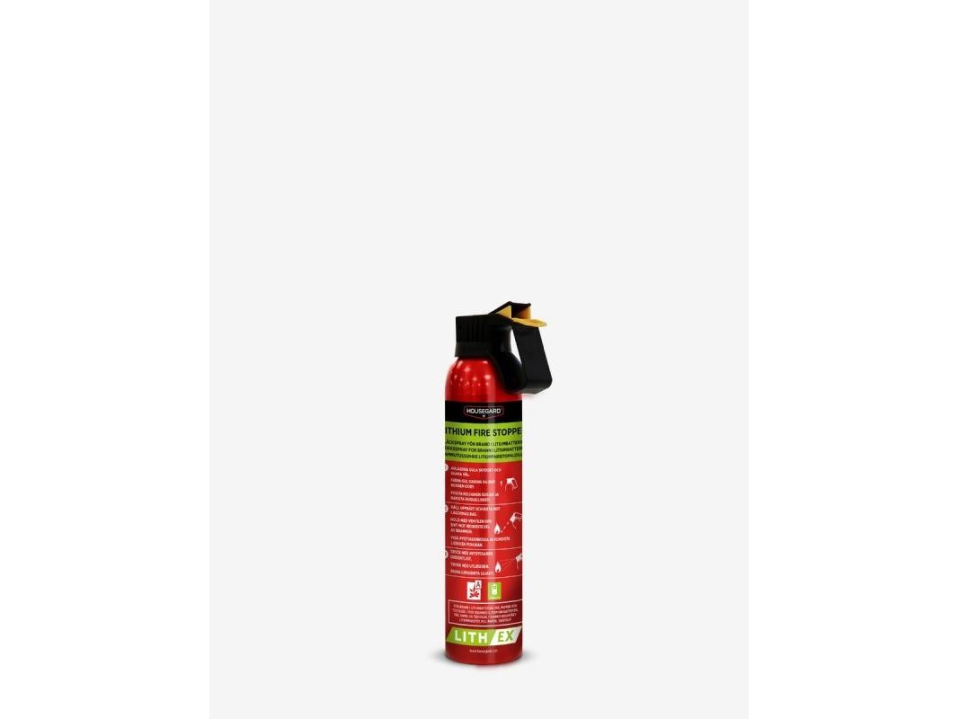 Slukkespray Lith-EX AVD 500 ml - Housegard (litium-ion)