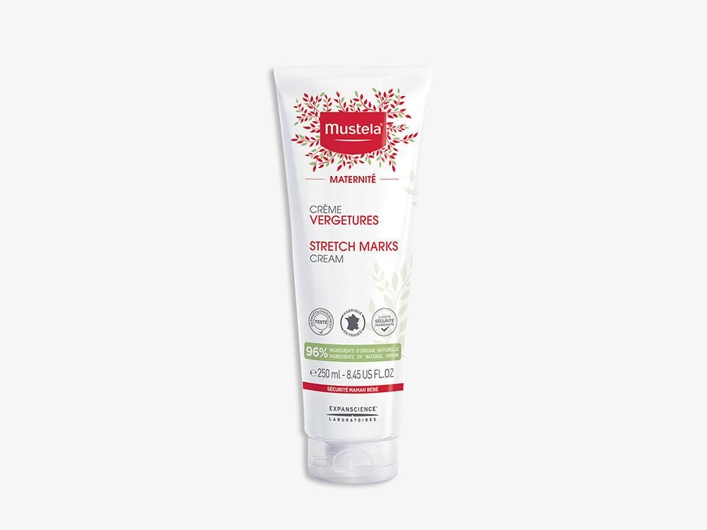 Mustela Stretch Marks, Fløde, Kvinder, Fugte, Lindrende, Almindelig Hud, 250 Ml, Rør