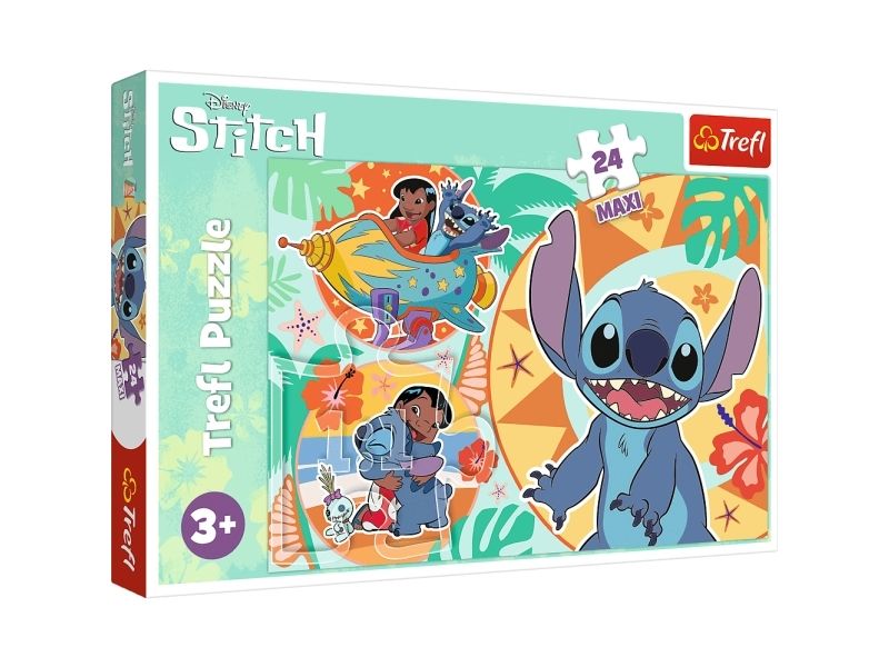 Trefl Mehrfarbig Maxi Puzzle 24 Teile - Lilo & Stitch (24 Teile) - Bild 3