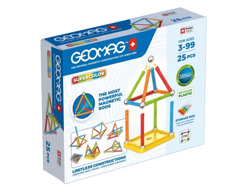 Geomag GM374, Byggsats, 3 År, Plast, Multifärg