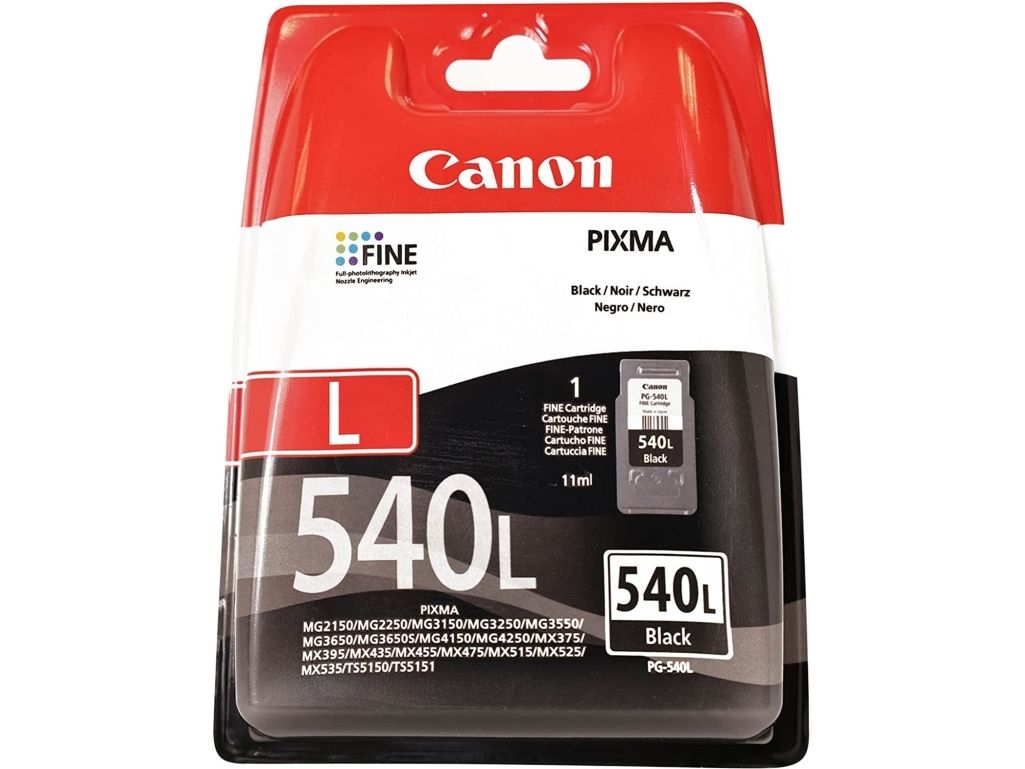 Canon Pg-540L, 11 Ml, 300 Seiten, 1 Stück(E), Einzelpackung