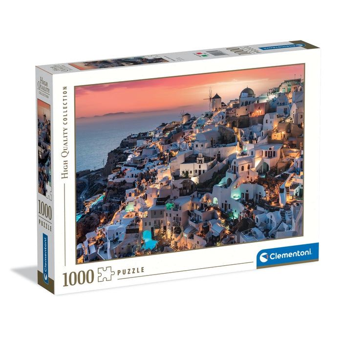Cle-Puzzle 1000 Hq Schattierungen Von Santorini 39885