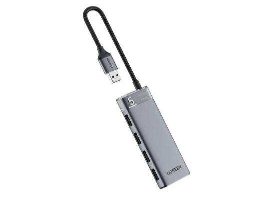 Ugreen 15548, USB 3.2 Gen 1 (3.1 Gen 1) Type-A, USB 3.2 Gen 1 (3.1 Gen 1) Type-A, 5000 Mbit/s, ChromeOS, 106,5 mm, 39,5 mm