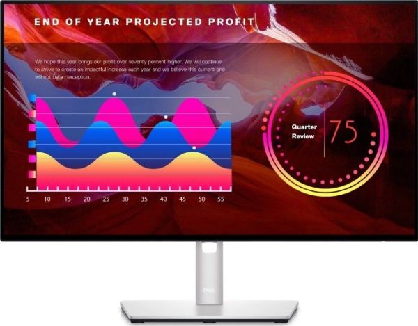 Dell Ultrasharp 24 Monitor – U2422h, 60,5 Cm (23.8"), 1920 X 1080 Pixel, Full Hd, Lcd, 8 Ms, Silber