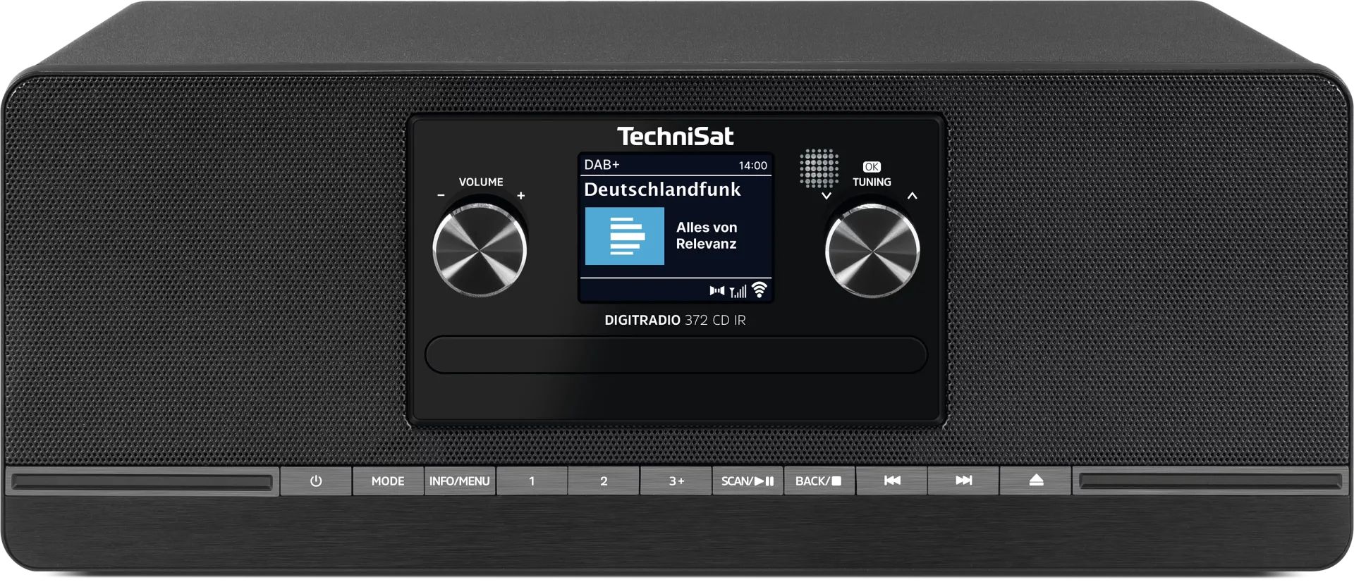 Technisat Digitradio 372 Cd Ir Juodas