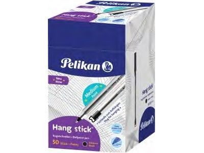 Pelikan 605441, Stick Ballpoint Pen, Red, 50 Pc(S)