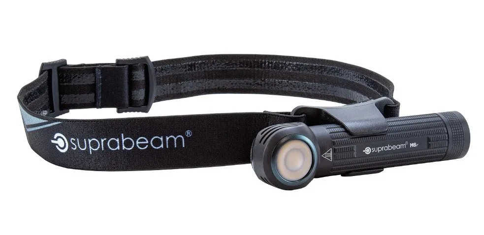 Suprabeam Multi Light M6r 1100lm, 3000mAh, USB-C, 150m pannlampa + ficklampa | Belysning - Annan belysning - Pannlampor | GameStuff