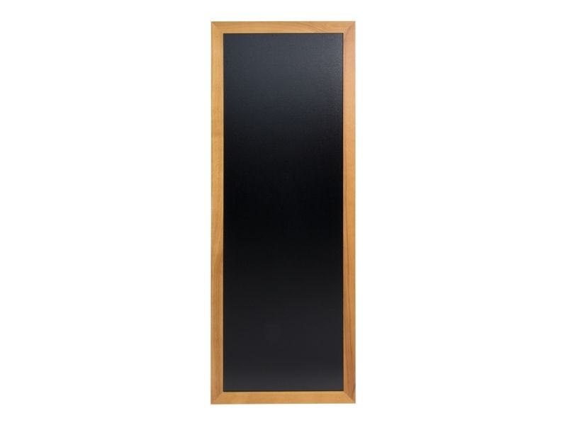 Securit® lang tavle i gummitræ i teak (L)