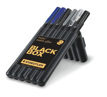 Marker Staedtler Triplus Black Box Ass. Penne 6-Pack