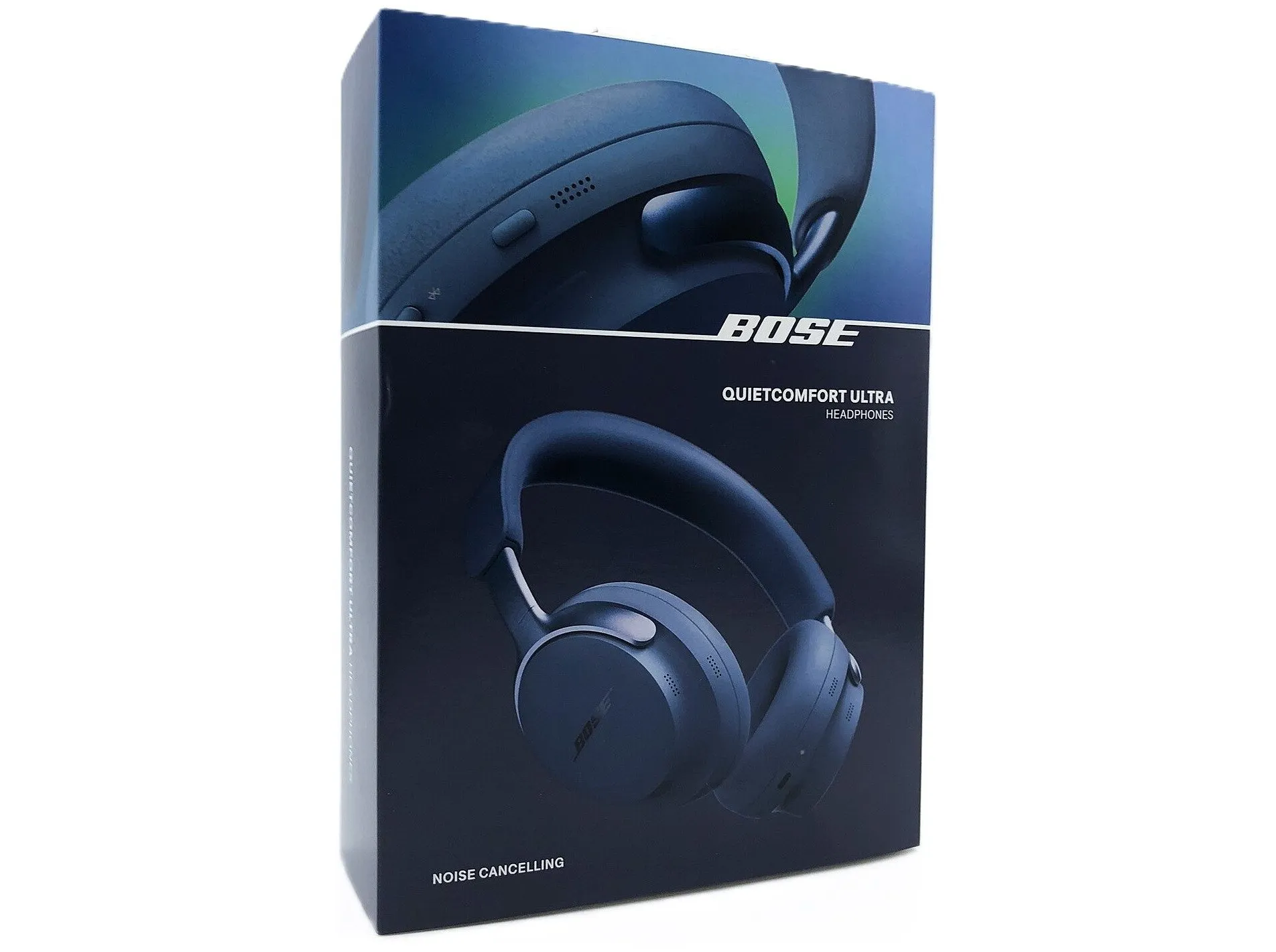 Bose QuietComfort Ultra - Hörlurar med mikrofon - fullstorlek - Bluetooth - trådlös, kabelansluten - aktiv brusradering - 3,5 mm kontakt - månskensblå | TV, Ljud & Bild - Hörlurar & Mikrofoner | GameStuff