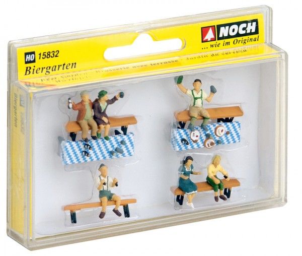 Noch Beer Garden, Ho (1:87), Mehrfarbig