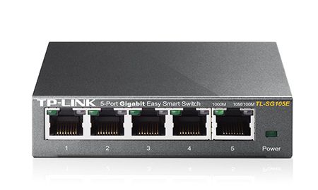 Tp-Link Tl-Sg105e, Managed, L2, Gigabit Ethernet (10/100/1000)