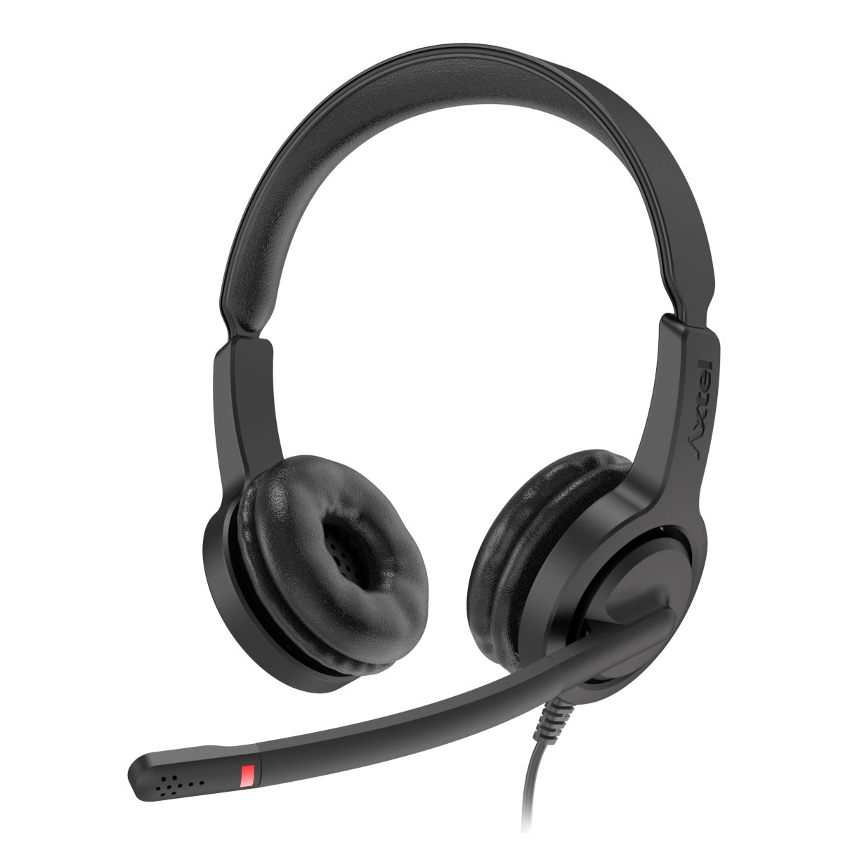 Axtel Voice Uc28-35 Stereo Usb-C, Ledningsført, Kontor/Callcenter, Headset, Sort