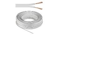 Goobay LSK 2x1.5 - 50m, 50 m, Vit