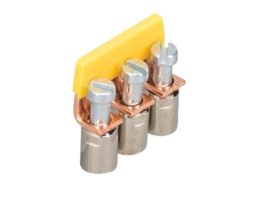 Wieland Electric IVBWK 2.5 - 3, Stødbor, 10 stk, Gul, 3.594 g, 35.94 g, 240 mm