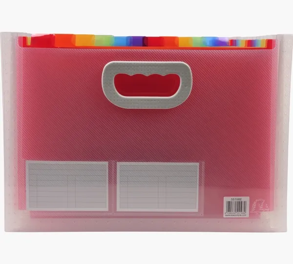 Harmony mapp A4+ Exacompta® 24-delar med olika färger | Arkivlådor | GameStuff