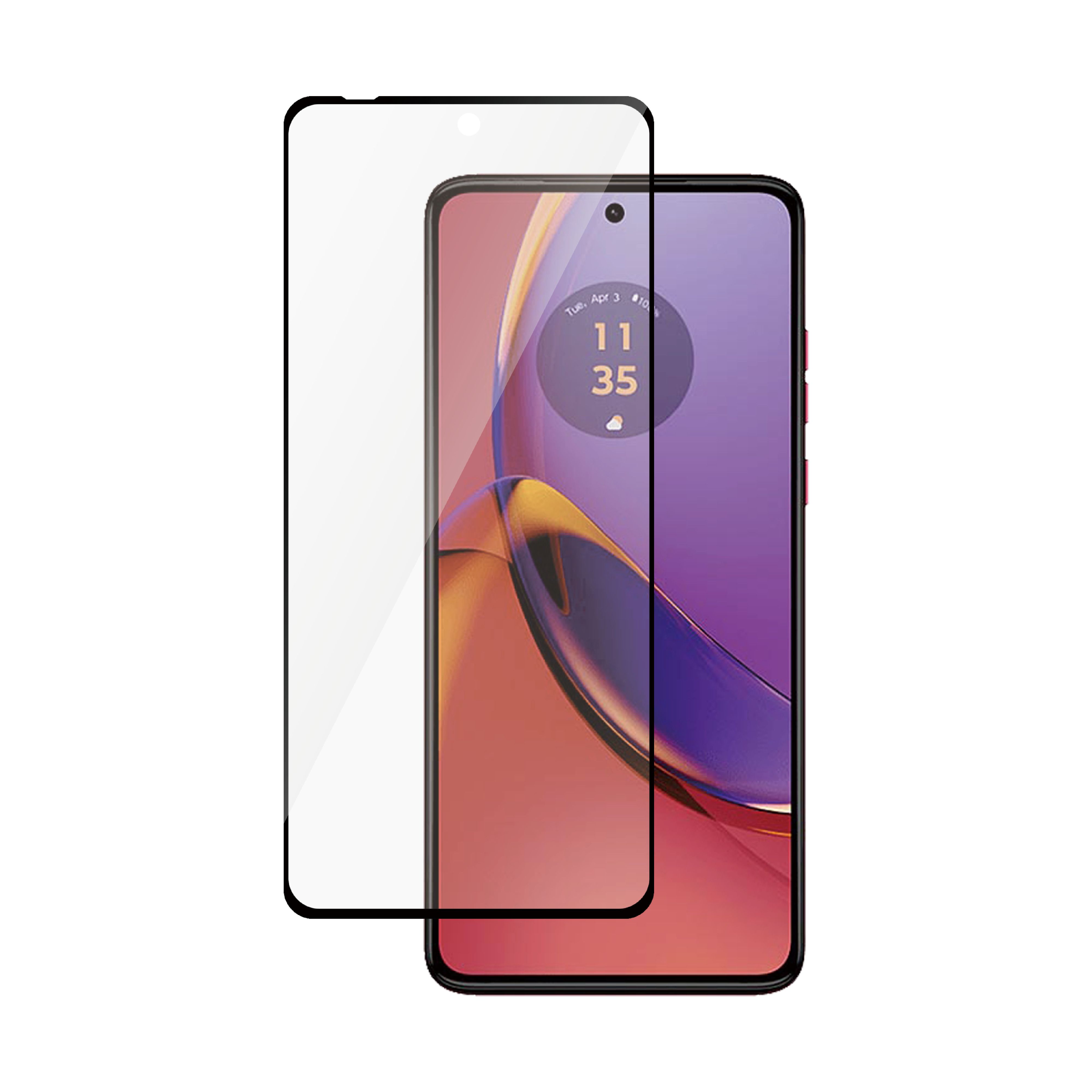 Panzerglass Safe. By Displayschutz Motorola Moto G84 5G | G72 | Ultra-Wide Fit, Motorola, Motorola - Moto G72, Trockene Anwendung, Kratzresistent,