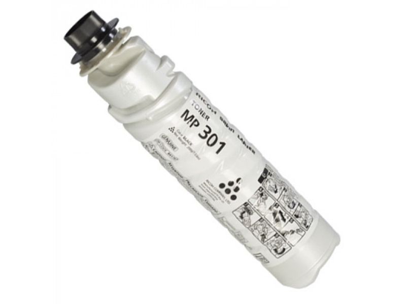 Ricoh - Sort - original - tonerpatron - for NRG MP 301  Rex Rotary Aficio MP 301, MP 301, MP 3010  Ricoh Aficio MP 301