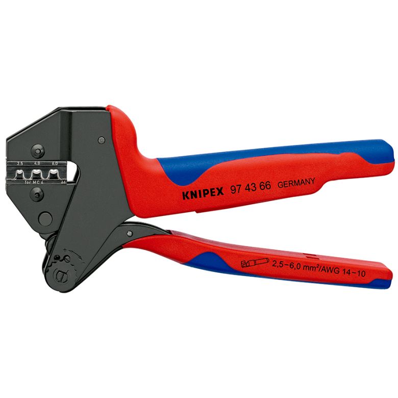 Knipex 97 43 66, Krympeværktøj, 6 mm