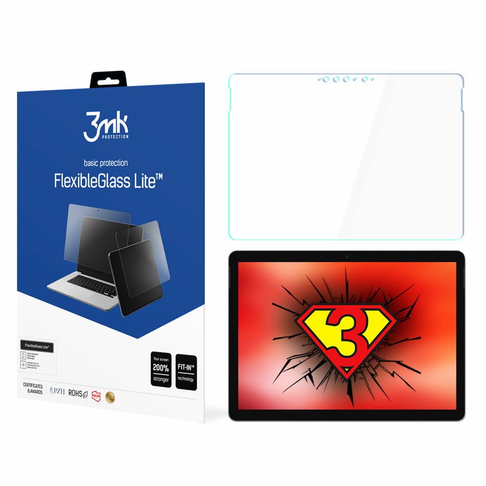 3Mk Flexibleglass Lite Hybridglas Til Microsoft Surface Go 2
