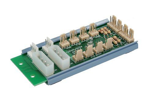 Inline Multi Port Panel, Für 12 Lüfter, Lüftersteuerung, Mehrfarbig, 45 Mm, 105 Mm, 20 Mm, 46 G