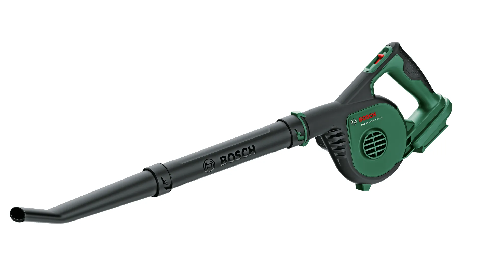 Bosch UniversalLeafBlower 18V-130 batteridrevet løvblæser 185-245 km/h, Solo - SOLO