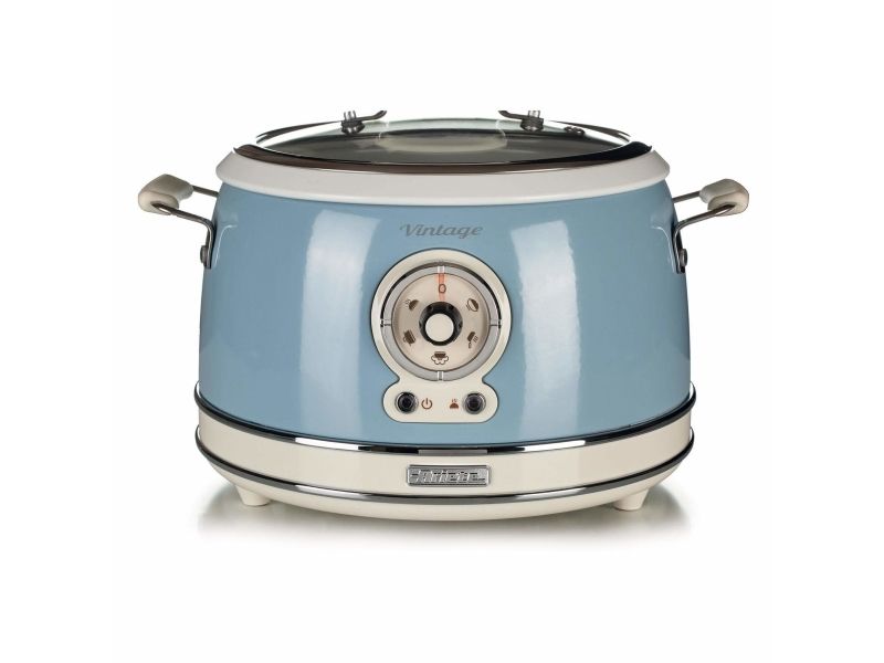 Ariete Vintage 2904 - Ris koger/langsom koger - 3.5 litraa - 700 W - himmelsk blå