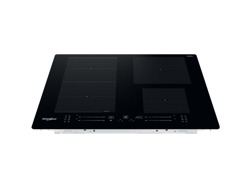 Whirlpool WF S0160 NE - Induktiokeittotaso - 4 levyä - Niche - leveys: 56 cm - syvyys: 48 cm - musta