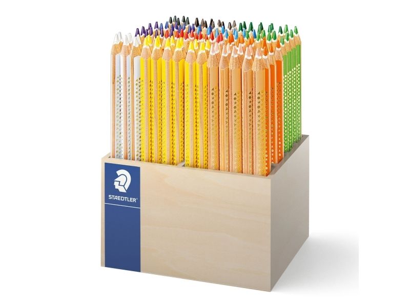 Farveblyant Staedtler Noris Jumbo ass. farver (112 stk.)