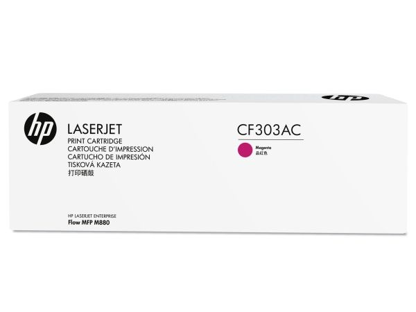 Hp 827A Magenta Vertrags-Laserjet Tonerkartusche, 32000 Sider, Magenta, 1 Stk
