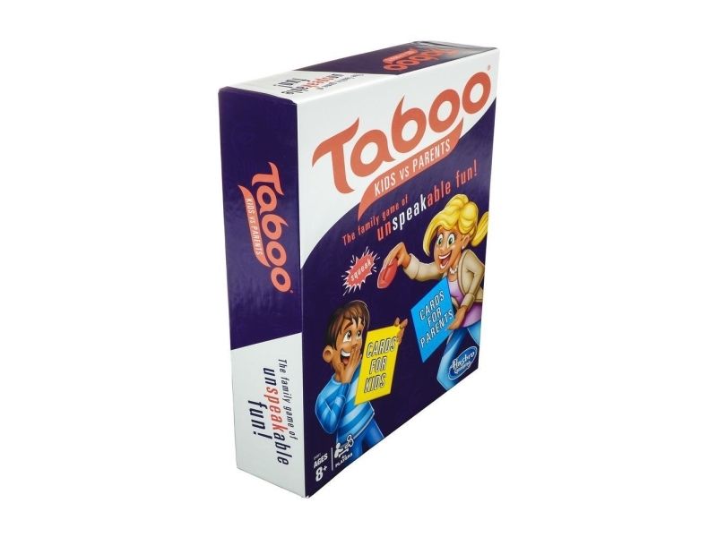 Hasbro Taboo Kids vs. Parents, 8 År, Familiespil