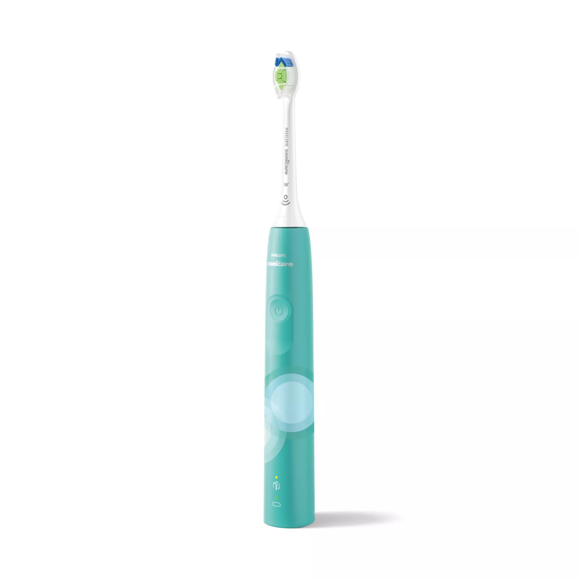 Philips 4100 Series Hx3689/43 Elektrische Schallzahnbürste, Erwachsener, Schallzahnbürste, Tägliche Pflege, 31000 Bewegungen Pro Minute, Blau, 2 Min,