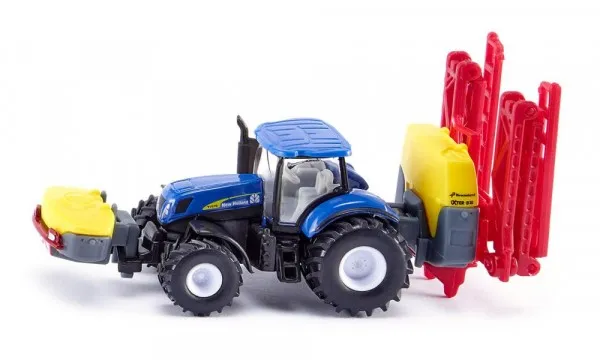 Siku 1:87 New Holland Tractor With Crop Sprayer | Leksaker - Bilar och andra fordon | GameStuff