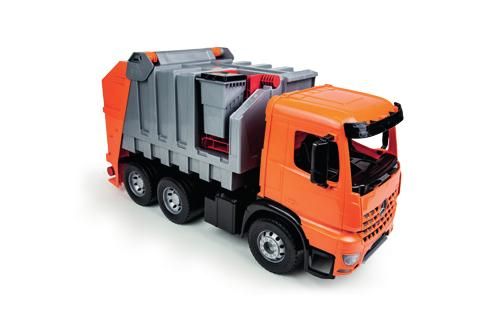 Lena Giga Trucks Garbage Truck Arocs, Müllwagen-Modell, Garbage Truck, 3 Jahr(E), Kunststoff, Grau, Orange