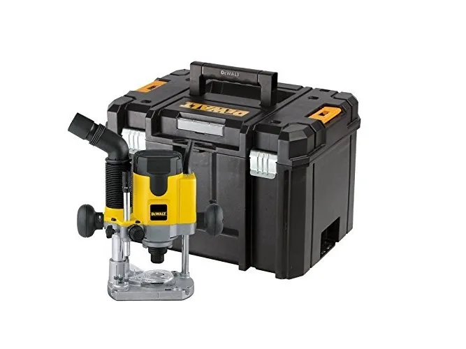 DeWALT DW621KT-QS - Handöverfräs för håltagning - 1100 W - spännhylsor 6 mm, 8 mm | Fräsar | GameStuff