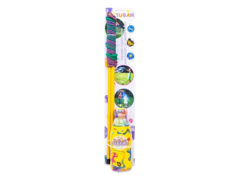 Tuban Giant Glasses Bubble Stick + Sæbeboblevæske 400 Ml