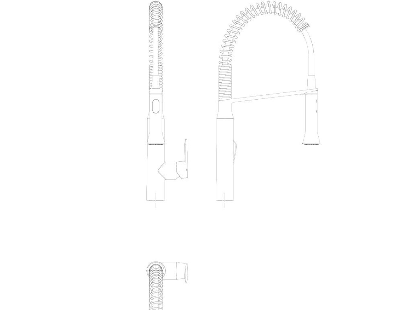 Grohe K7, Chrom, Hebelgriffe, Einzelbild, Keramik, 3,5 Cm, 140°